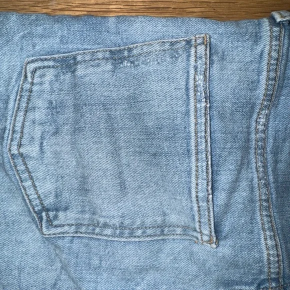 Zara Women's Size 4 Blue Skinny Leg Distressed Medium Wash Cotton Blend Jeans - Picture 11 of 15